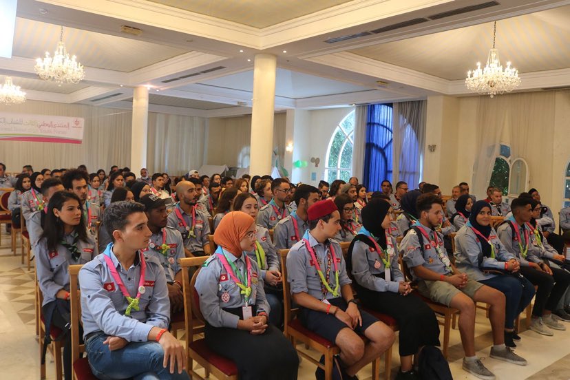 Tunisia bd picture at a conference