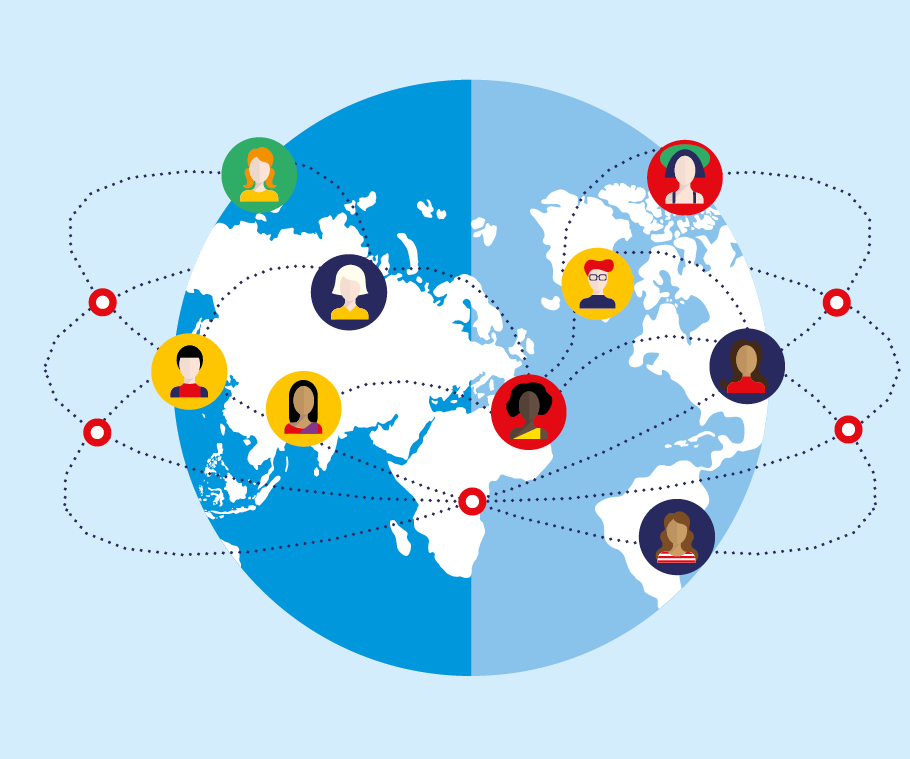 A world where everyone is connected.