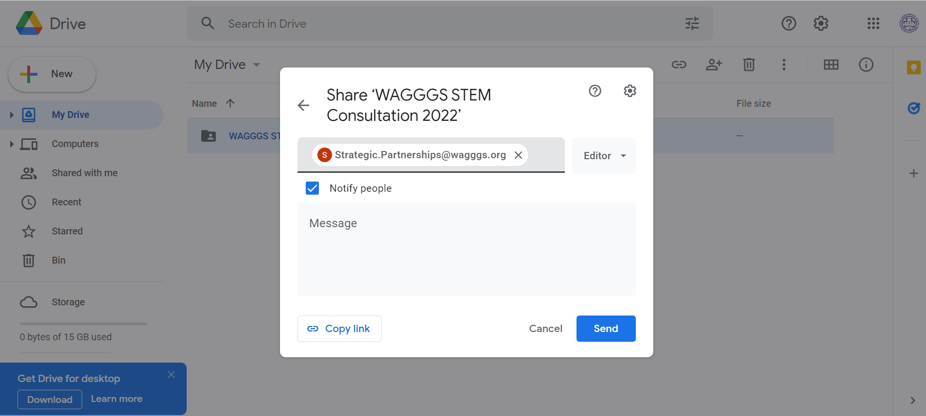 Share Google Folder-4