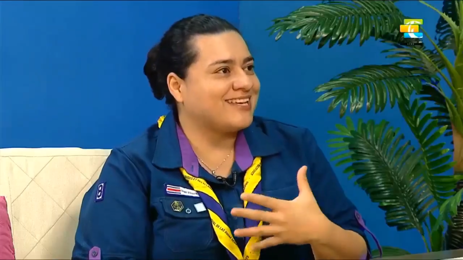 FBM Facilitator being interviewed in TV