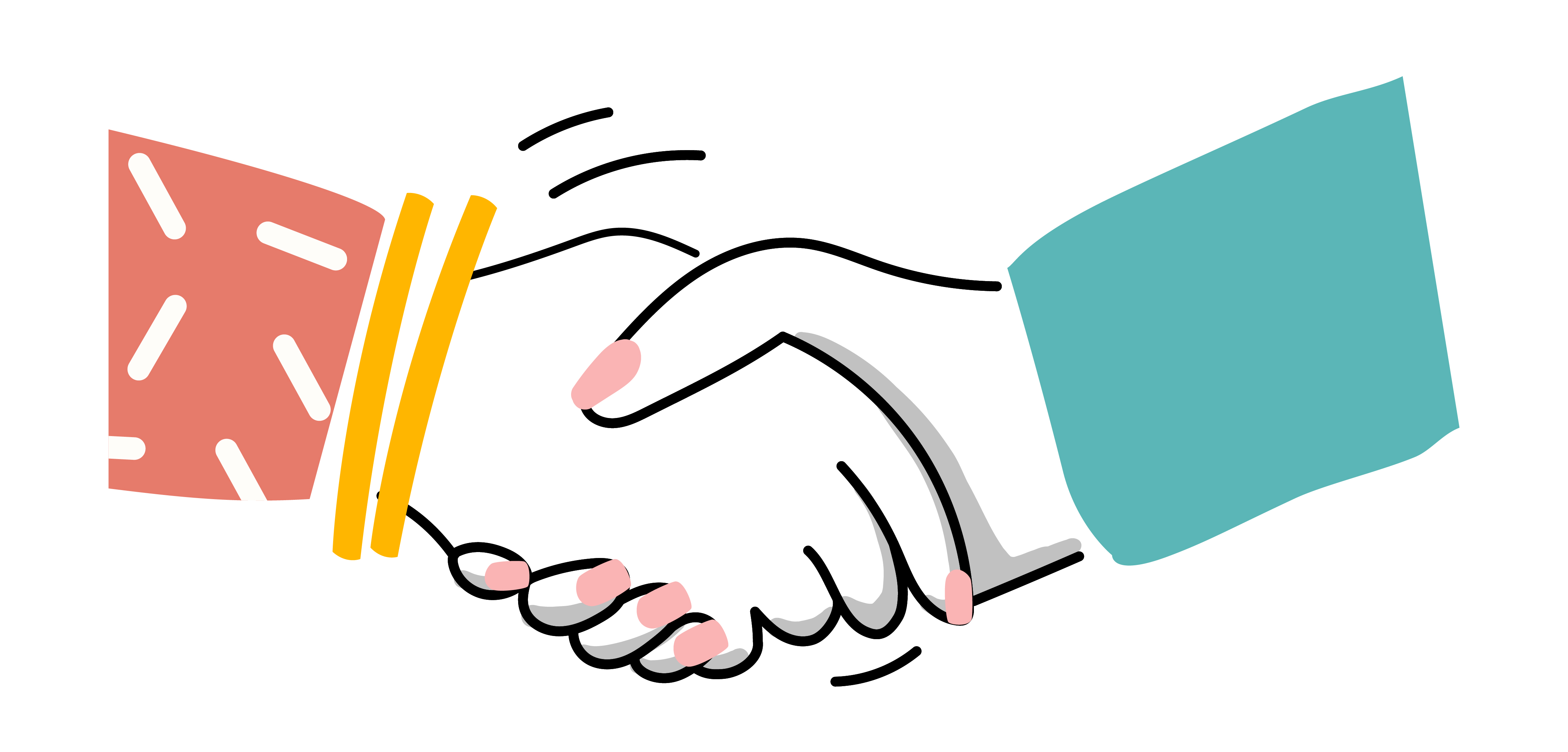 handshake illustration