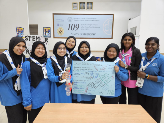 Master Trainers holding certificates the end of the training